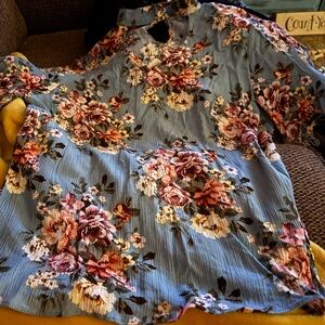 Women’s floral blouse
